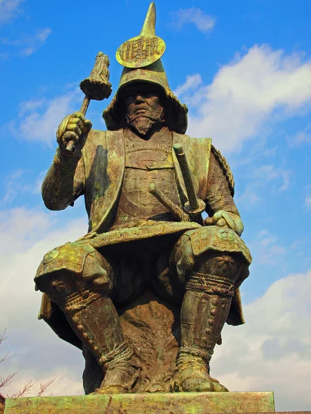 Nagoya Japon Samurai heykeli