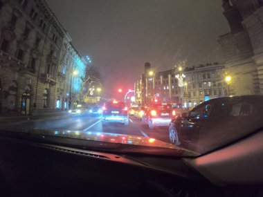 Budapeşte Macaristan 'da Yeni Yıl