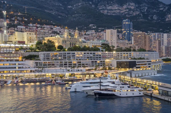 Monte Carlo por la noche —  Fotos de Stock