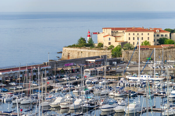Ajaccio and the lighthouse