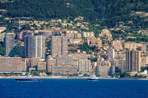 Construir-sobre distrito moderno de Mónaco — Foto de Stock