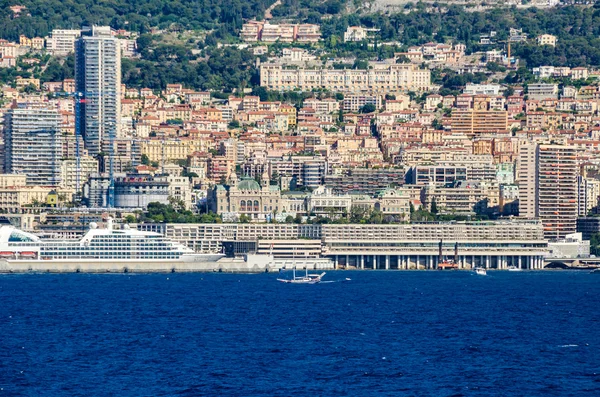 Monte Carlo och Grand Casino i Monaco — Stockfoto