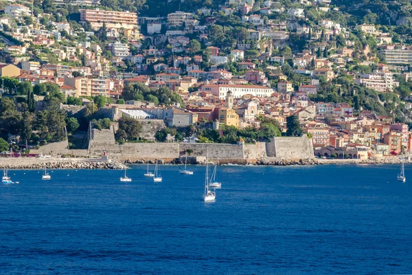 Villefranche-sur-Mer con su Ciudadela — Foto de Stock