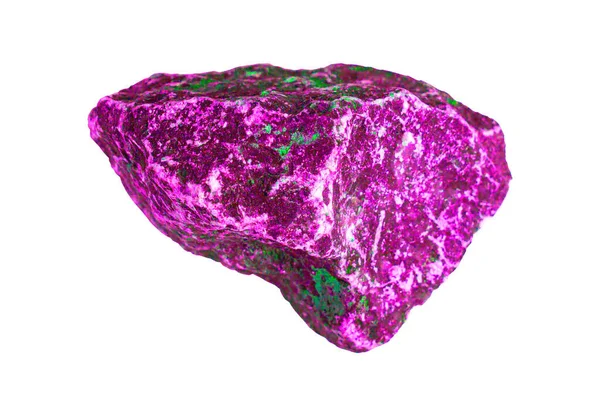 Concept Alien Rock Meteorite Asteroid Piece Stone Unusual Color Close — Stock Photo, Image