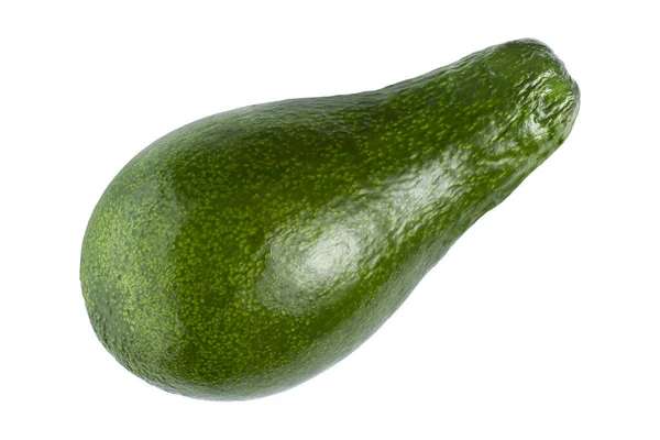 Rijp Avocado Fruit Een Witte Achtergrond Isoleren — Stockfoto