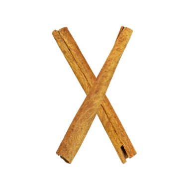 Tarçın yazı tipi. X harfi beyaz izole edilmiş tarçın parçalarından yapılır. Baharatlardan ayarlanmış alfabe harfleri yazı tipi