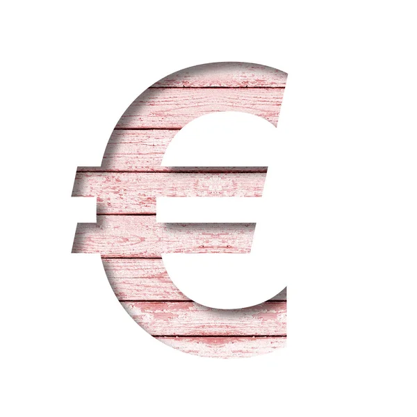 Schrift Auf Tafeln Mit Alter Farbe Eurogeld Business Symbol Aus — Stockfoto