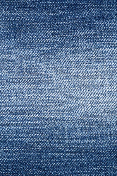 Denim Textur Mit Kratzern Als Hintergrund Nahaufnahme Vertikaler Rahmen Kopierraum — Stockfoto