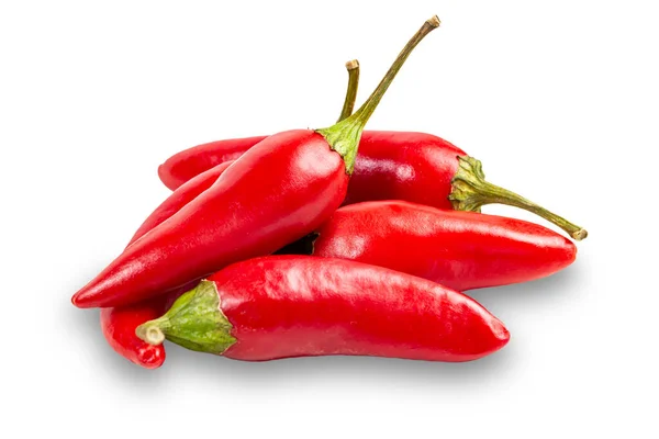 Hot Chili Pepers Witte Close — Stockfoto