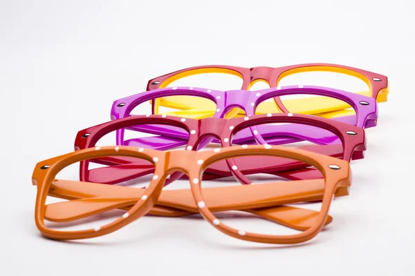 Bellissimi occhiali di colore — Foto Stock