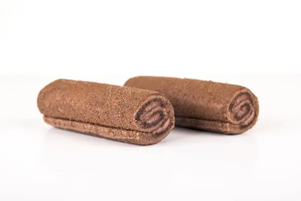 Pasteles pequeños de chocolate — Foto de Stock