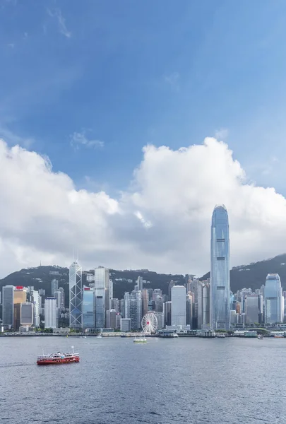 Skyline Victoria Harbor Hong Kong City — Stock Photo, Image