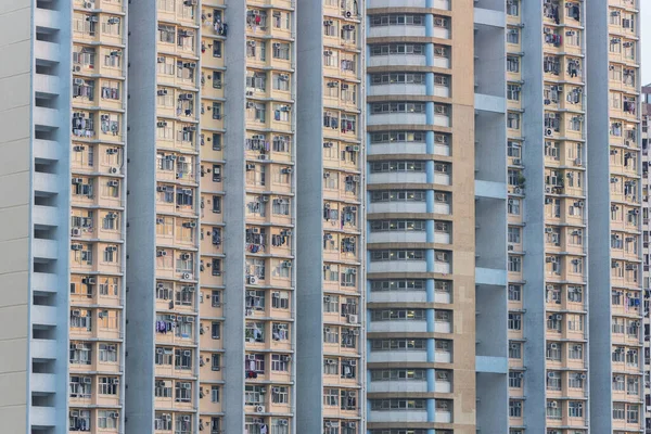 Esterno Immobili Pubblici Nella Città Hong Kong — Foto Stock