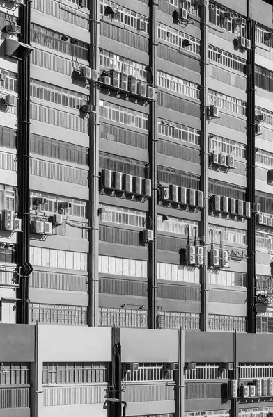 Exterior Del Edificio Industrial Ciudad Hong Kong — Foto de Stock