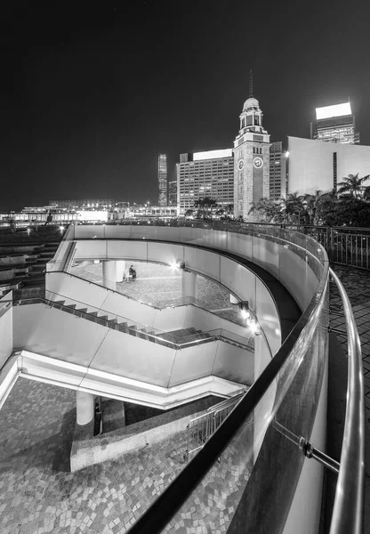 Strandpromenade Victoria Hafen Der Stadt Hongkong — Stockfoto