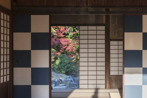 interior of Traditional Japanese house in Katsura Imperial Villa,  Arashiyama, Kyoto, Japan