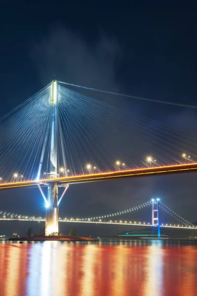 Мост Тин Кау Мост Цин Гонконге — стоковое фото