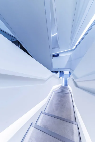 Vista Interior Escalera Arquitectura Moderna —  Fotos de Stock