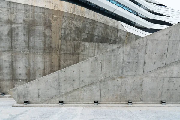 Modern Mimarinin Dış Cephesi Soyut Arkaplan Oluşturuluyor — Stok fotoğraf