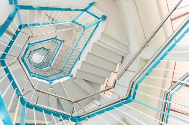 Spiral Merdiven 'in iç görünümü