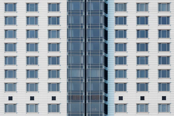 Buiten Van Moderne Architectuur Het Opbouwen Van Abstracte Achtergrond — Stockfoto