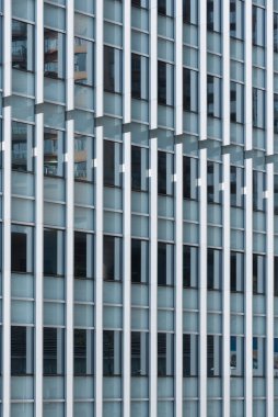 Modern ofis binasının dışı. Mimari soyut arkaplan