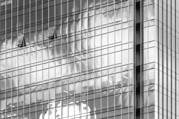 Äußere Der Modernen Architektur Gebäude Abstrakten Hintergrund — Stockfoto