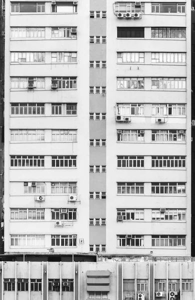 Facade Industrial Buildings Hong Kong City — Stock Photo, Image