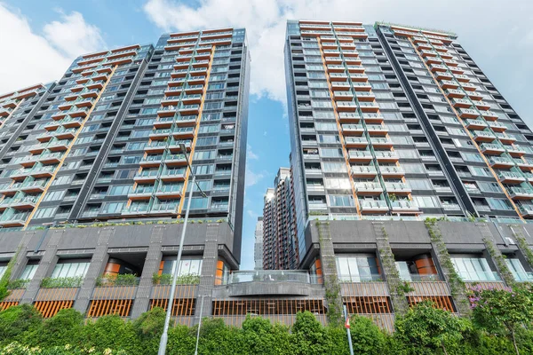 High Rise Modern Residential Building Hong Kong City — Stock Photo, Image