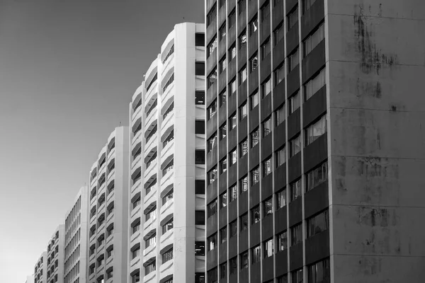 Außenseite Eines Bürogebäudes Der Stadt Hongkong — Stockfoto