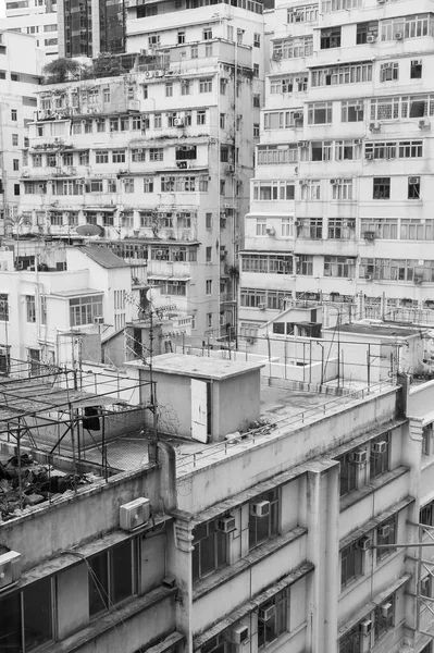 Oude Residentiële Gebouw Hong Kong Stad — Stockfoto