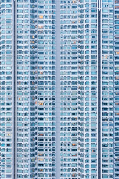 Alto Edificio Residenziale Nella Città Hong Kong — Foto Stock