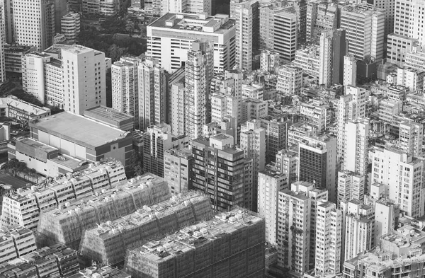 Вид Висоти Центр Гонконгу — стокове фото