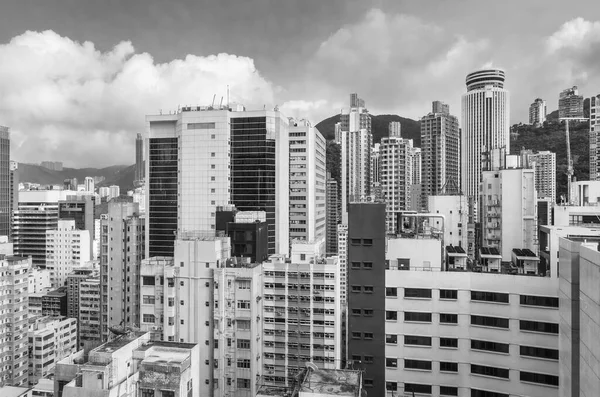香港市内中心部の高層ビル群 — ストック写真