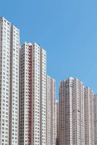 Hoogbouw Woongebouw Hong Kong Stad — Stockfoto