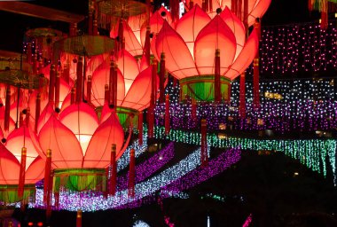 Çin Yeni Yıl Kutlaması için Çin Feneri