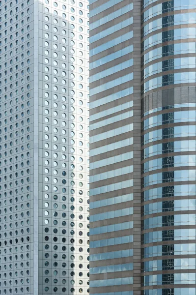 Exterior Del Moderno Edificio Oficinas Ciudad Hong Kong — Foto de Stock