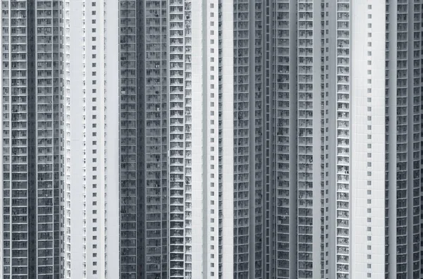 Exterieur Van Hoogbouw Residentiële Gebouw Van Openbaar Landgoed Hong Kong — Stockfoto