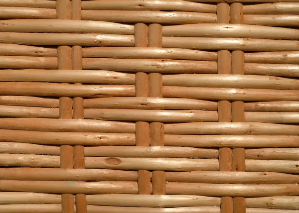 Sfondo di una treccia di legno — Foto Stock