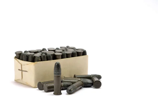 Bullets in the pack and in bulk — Stock Photo, Image