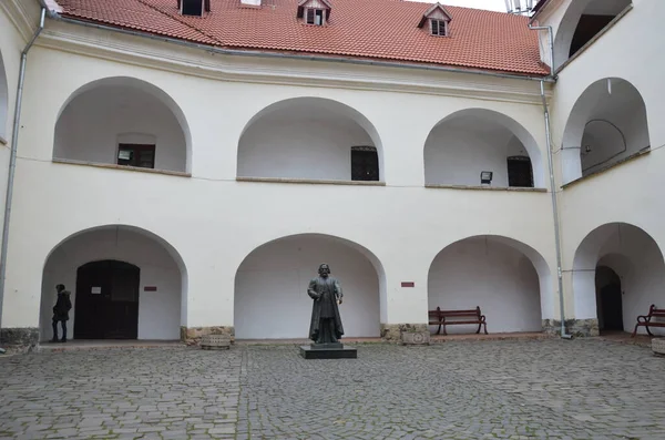 Palanok Castle Mukachevo Castle Ukrainian Palanok Castle Hungarian Munkcs Vra — Stock Photo, Image