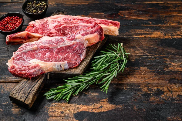 쇠고기 고기를 놓는다 위에서 — 스톡 사진