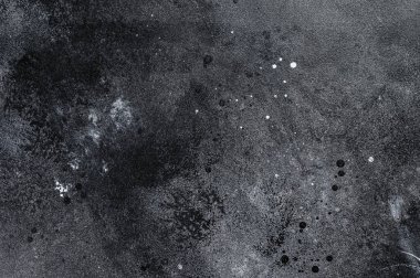 Siyah desenli, kaba bir arka plan. Beton zemin, eski grunge arkaplan