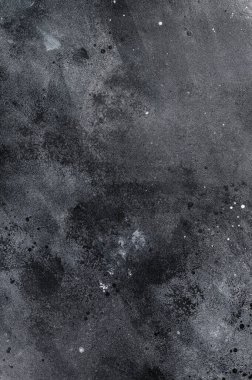 Siyah desenli, kaba bir arka plan. Beton zemin, eski grunge arkaplan