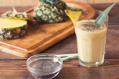 chia tohum ile ananas güler yüzlü