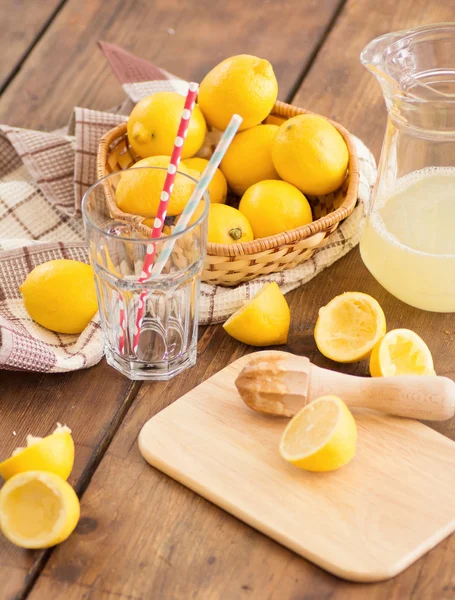 Homemade lemonade — Stock Photo, Image