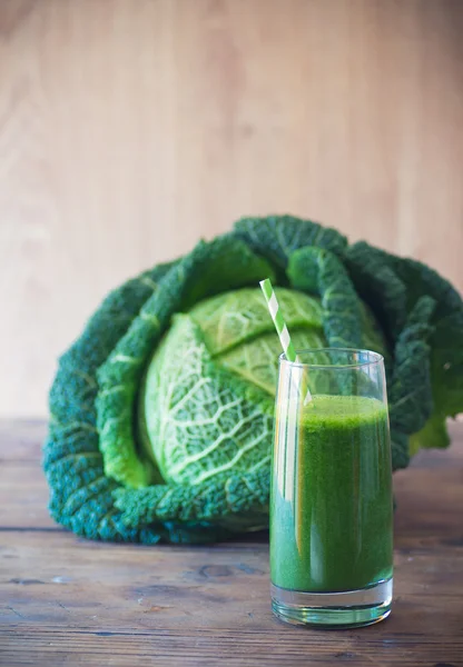 Grüner Smoothie — Stockfoto