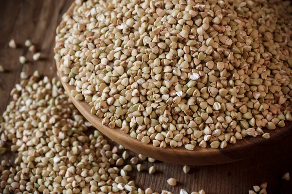 Grano saraceno crudo — Foto Stock