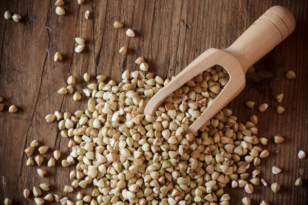 Grano saraceno crudo — Foto Stock