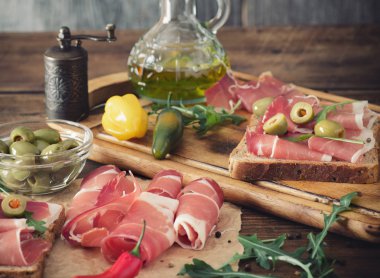 prosciutto ile sandviç